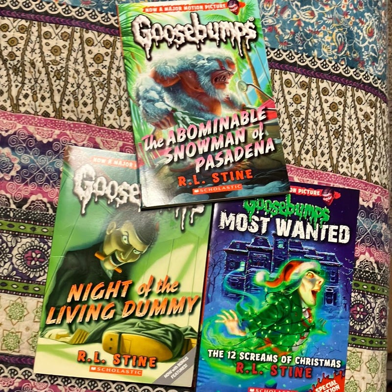 Goosebumps collection 