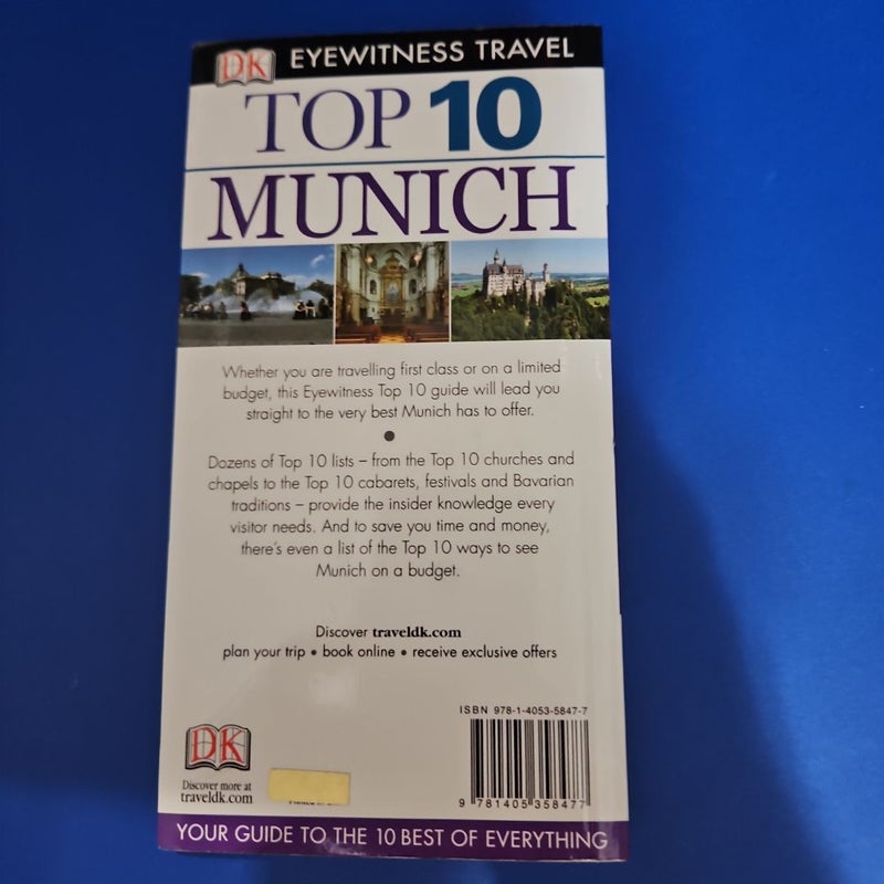 Top 10 Eyewitness Travel Guide - Munich