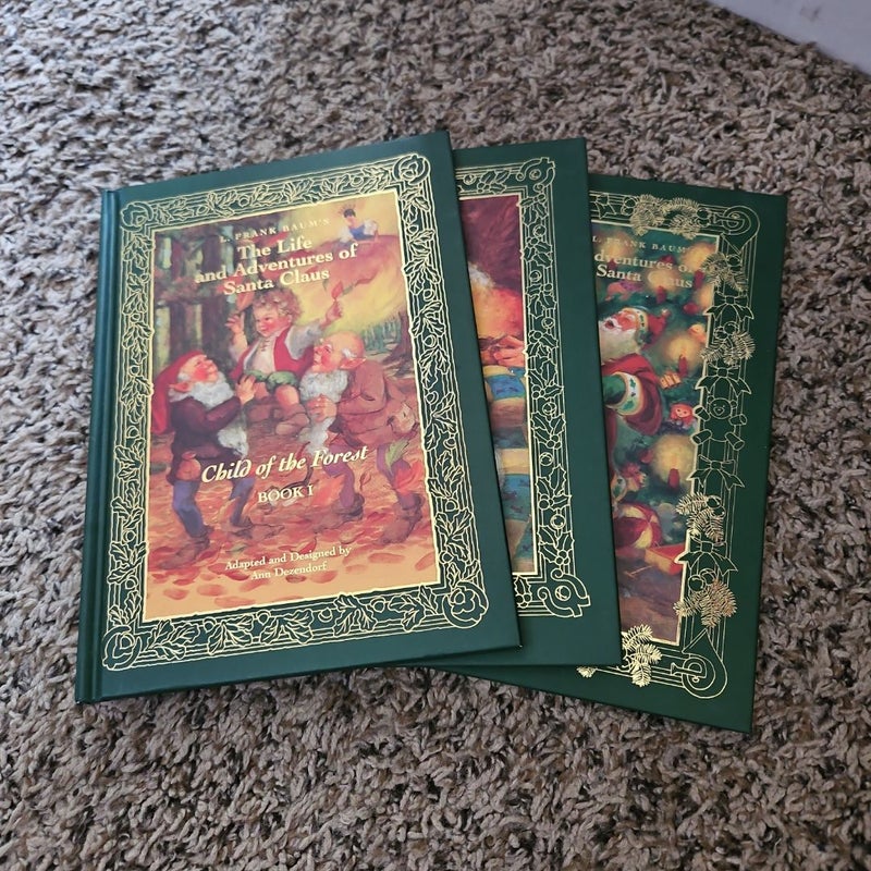 L. Frank Baum's The Life and Adventures of Santa Claus Books 1, 2 and 3 (PB350)