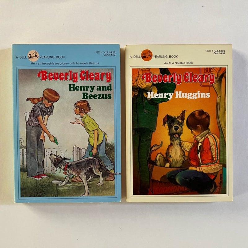 Emily's Runaway Imagination; Henry Huggins; Ribsy; Henry and Ribsy, Henry and Beezus