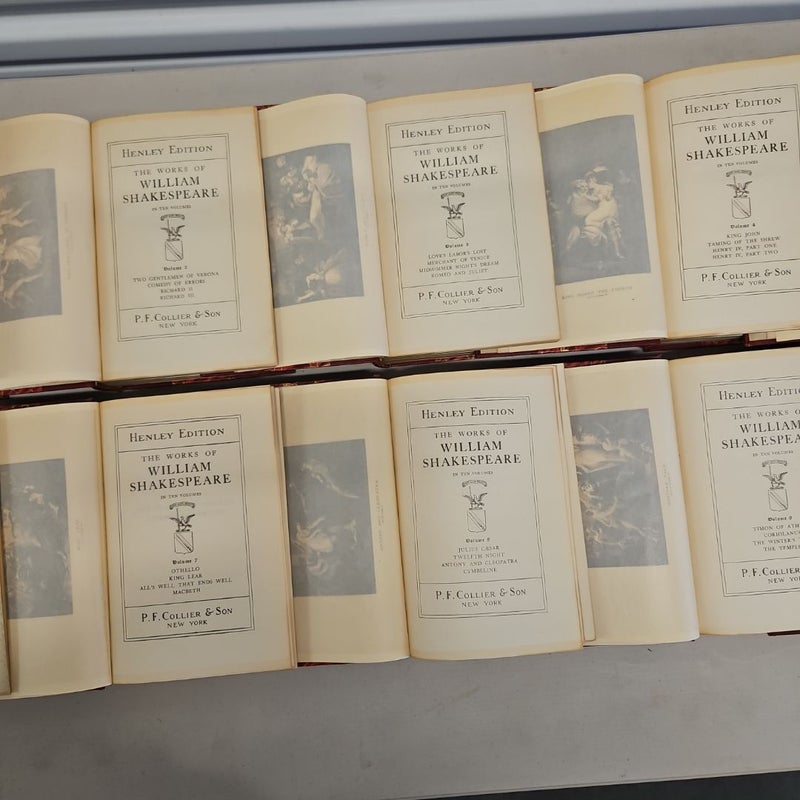 The Works of William Shakespeare in Ten Volumes 