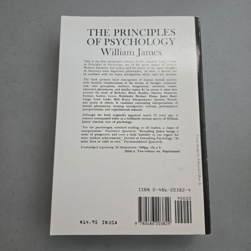 The Principles of Psychology