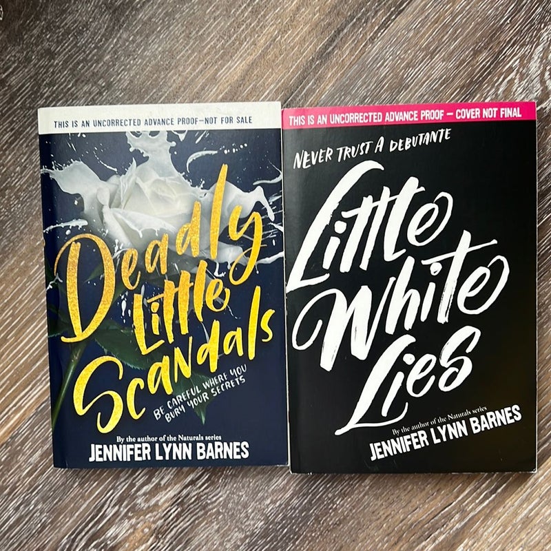 ARC - Little White Lies & Deadly Little Scandals