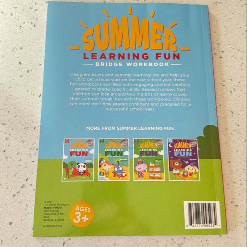 Summer Learning Fun- Bridge Workbook