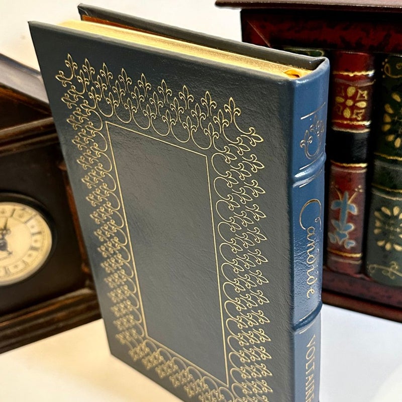 Easton Press Leather Classics “CANDIDE”Collector's Edition by Voltaire. 100 Greatest Books Ever Written