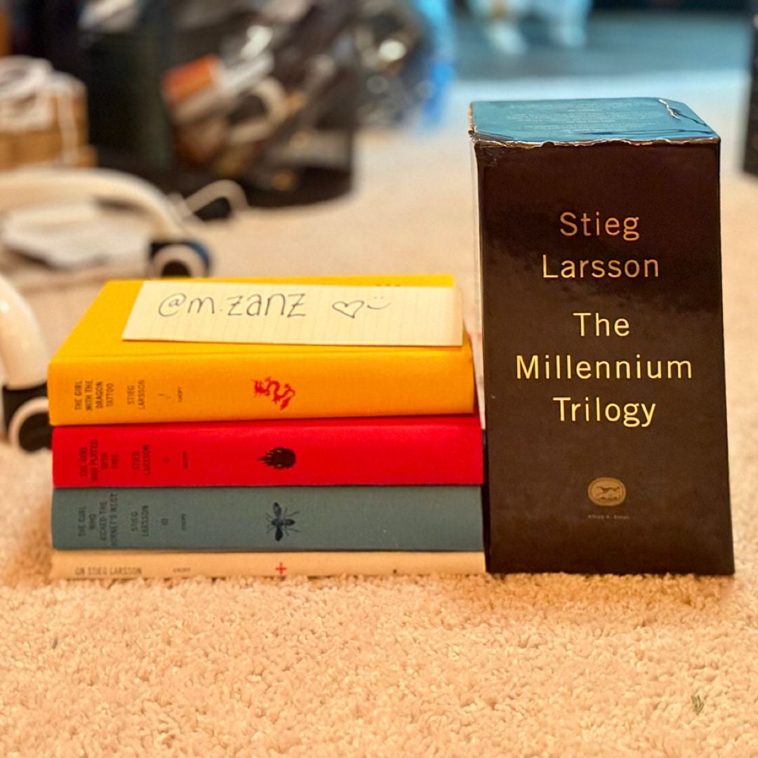 Stieg Larsson's Millennium Trilogy Deluxe Box Set