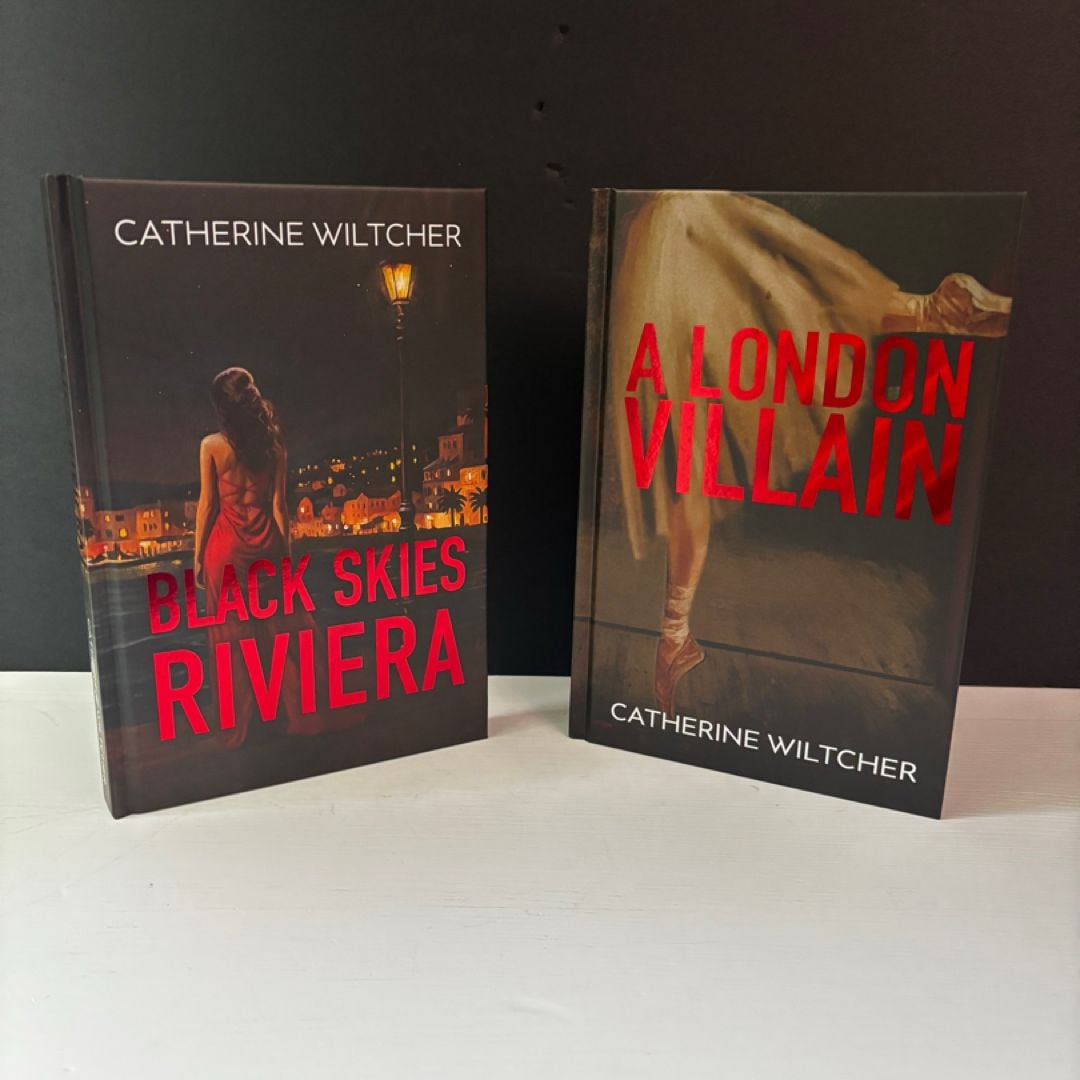 Black Skies Riviera &amp; A London Villain - Coveted Cover Edition by Catherine Wiltcher, Hardcover ...