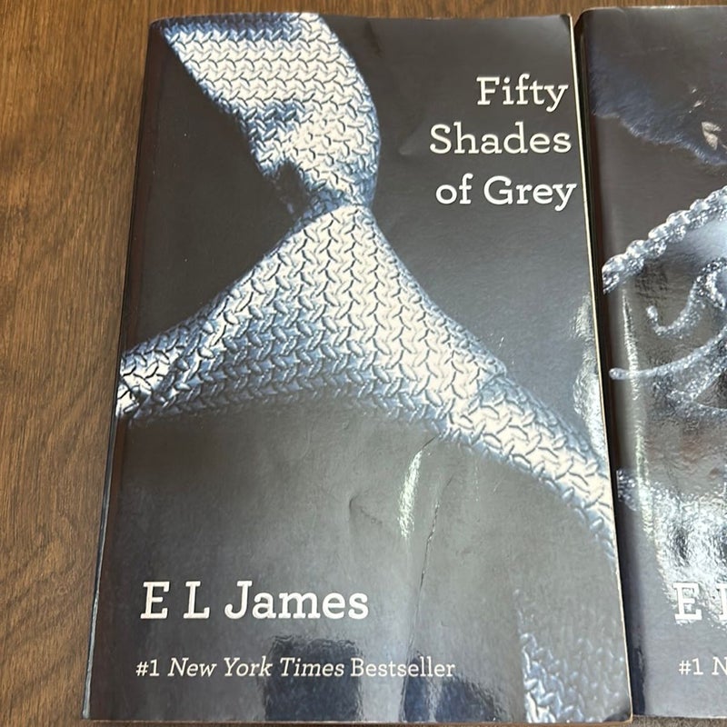 Fifty Shades of Grey Trilogy Books 1-3, Grey, and Freed