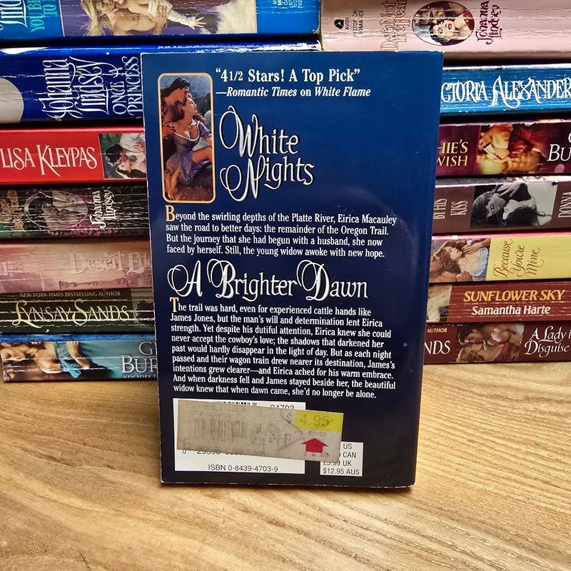 White Nights - CLINCH COVER - Leisure Historical Romance