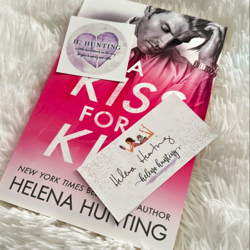 A Kiss for a Kiss (with SIGNED bookplate)