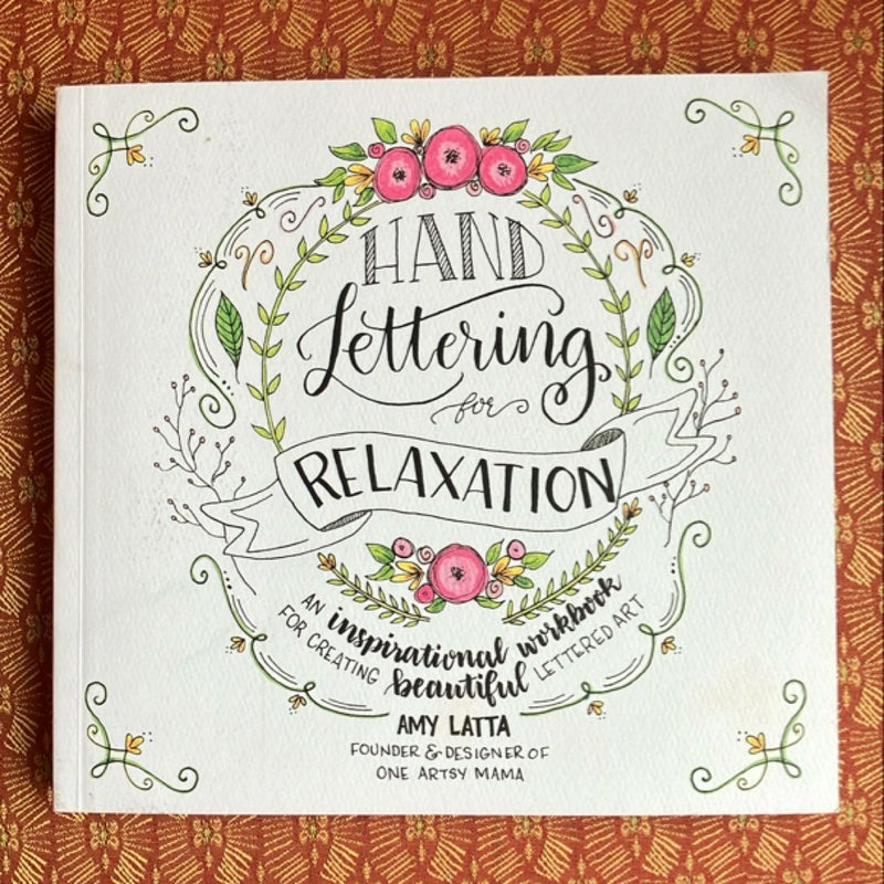 Hand Lettering for Relaxation