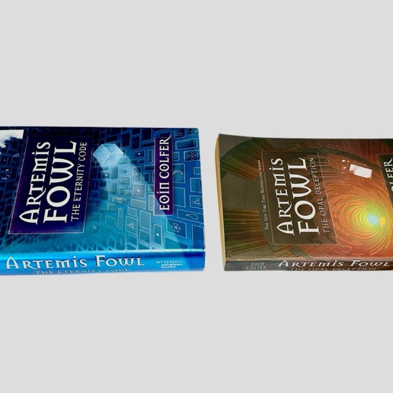 Lot of 2 Artemis Fowl 