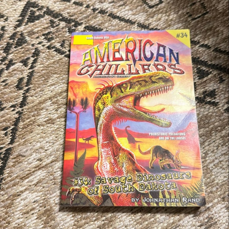 American Chillers #34 Savage Dinosaurs of South Dakota