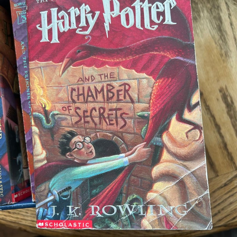 Harry Potter books 1-5