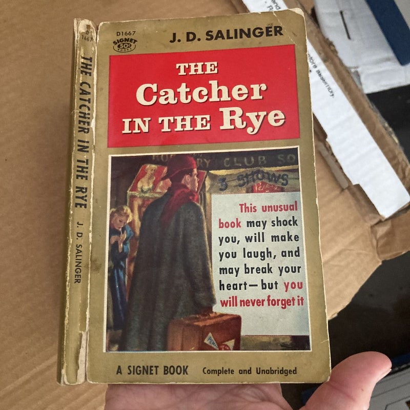 Vintage The Catcher In The Rye paperback 