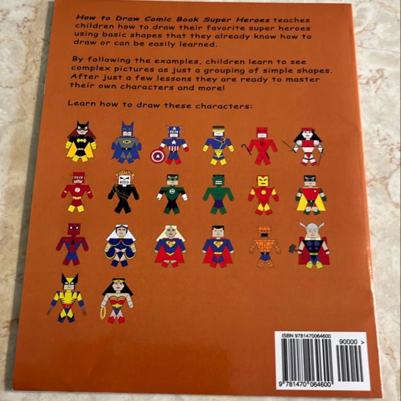 How to Draw Comic Book Superheroes Using 5 Easy Shapes