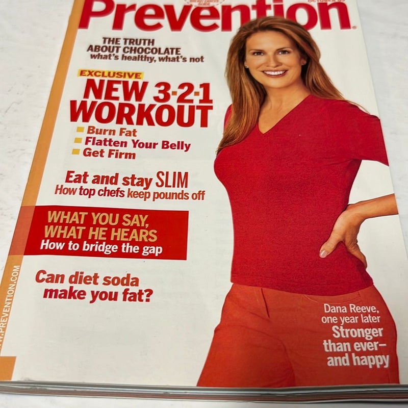 Prevention Magazine (October 2005) Dana Reeve