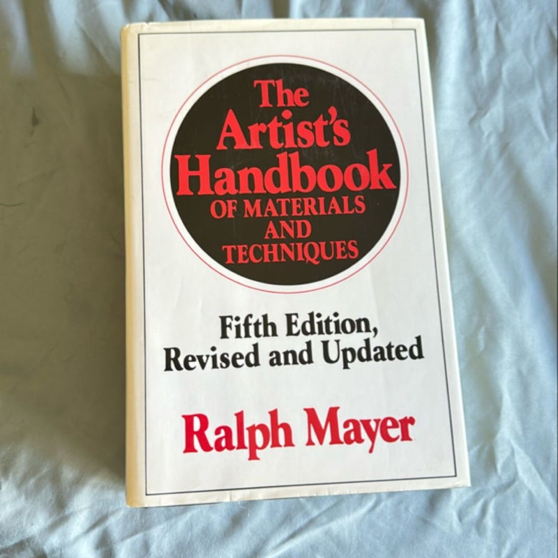 The Artist's Handbook of Materials and Techniques