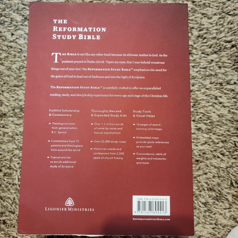 The reformation study bible