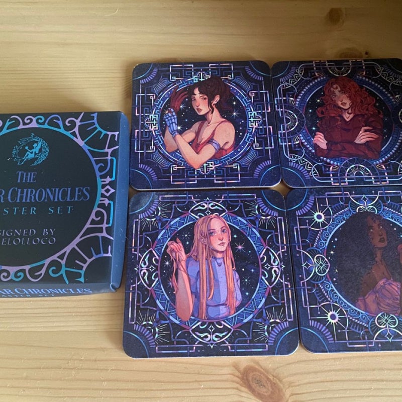 FairyLoot Lunar Chronicles Coaster Set