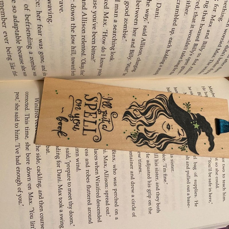Handmade Wooden Bookmark