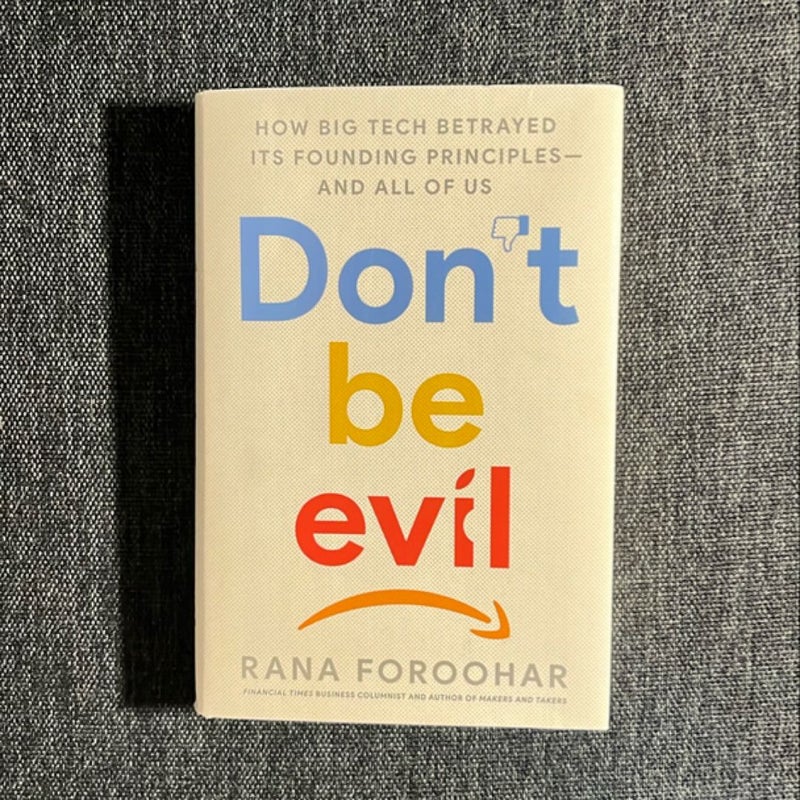 Don't Be Evil