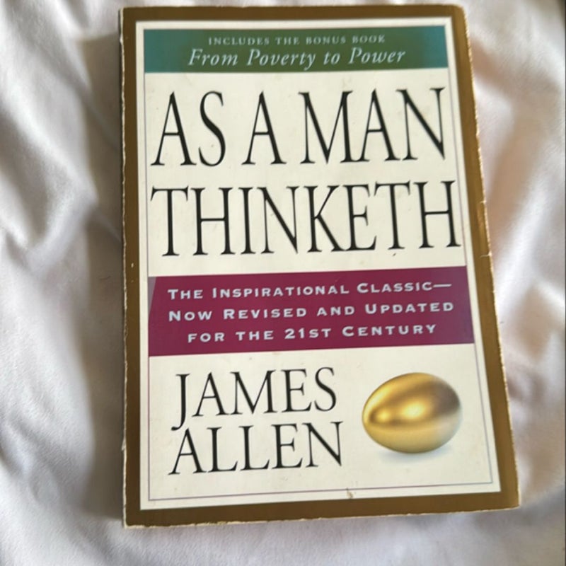 As a Man Thinketh