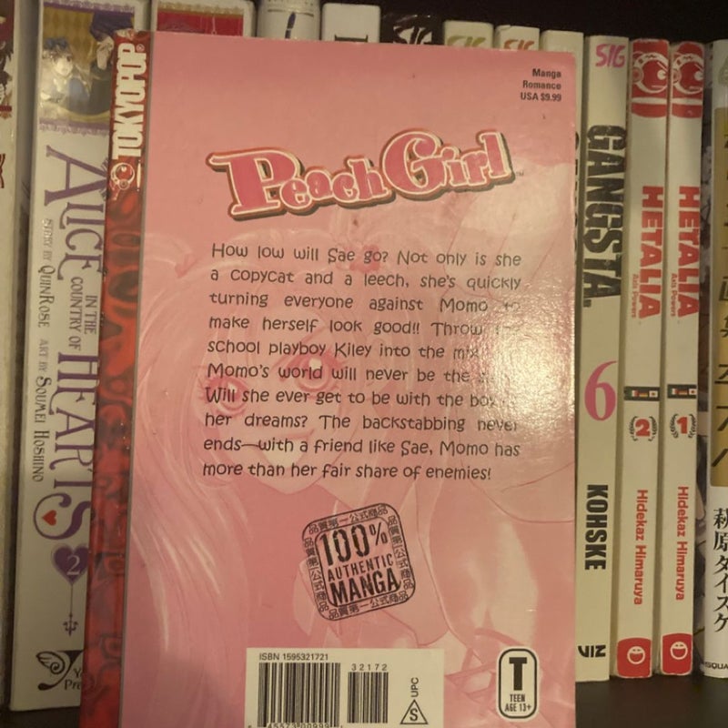 Peach Girl Volume 1-3