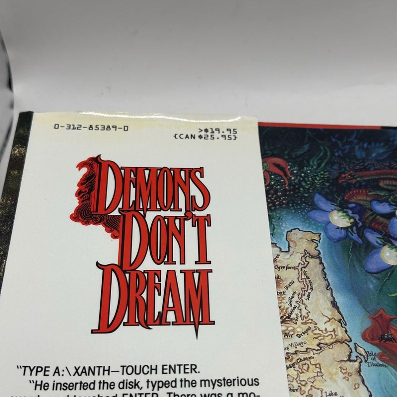 Demons Don't Dream (1st edition 1st print)