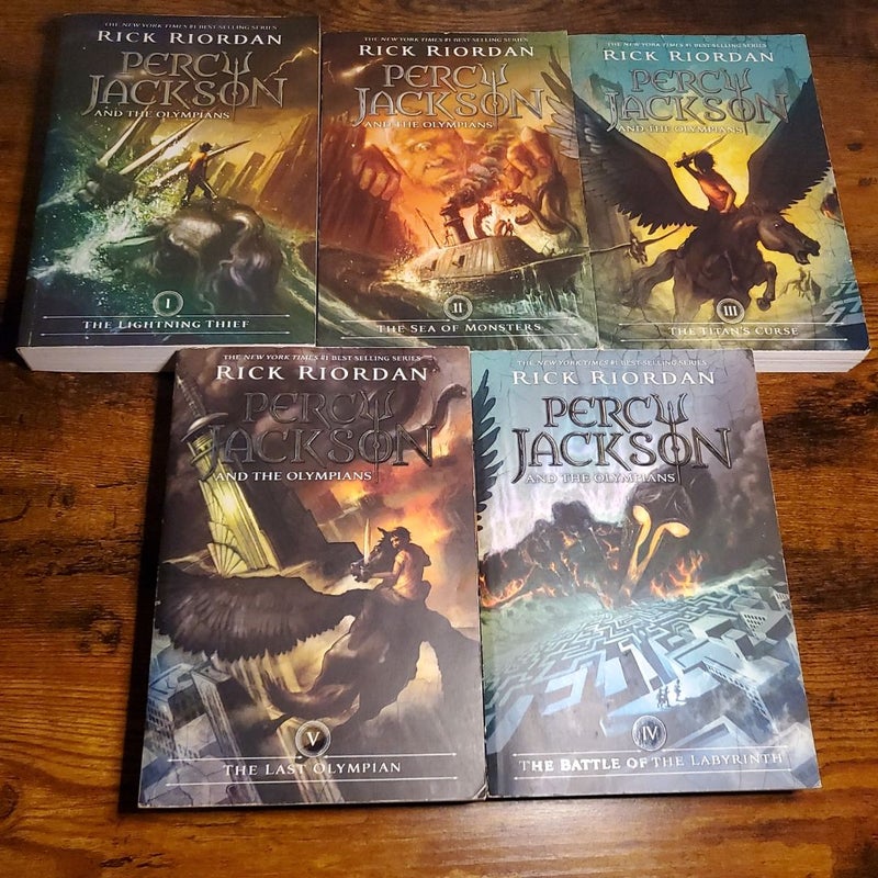 Percy Jackson and the Olympians bundle