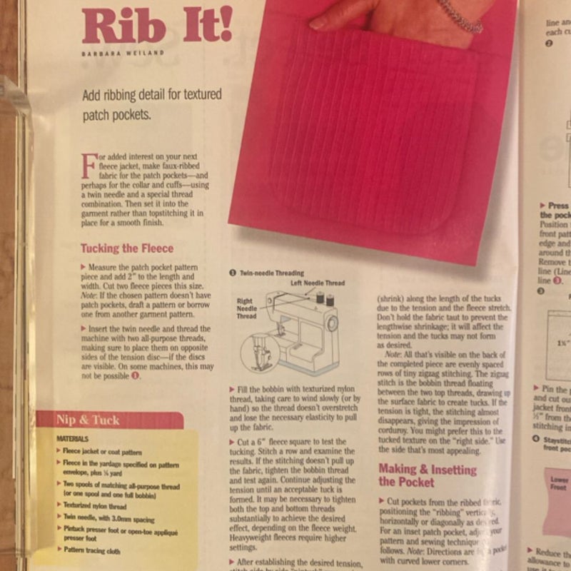 Sew News Magazine (October 2001)