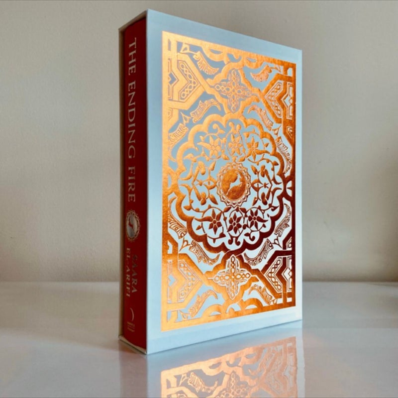 The Ending Fire Goldsboro SIGNED NUMBERED Slipcase Edition