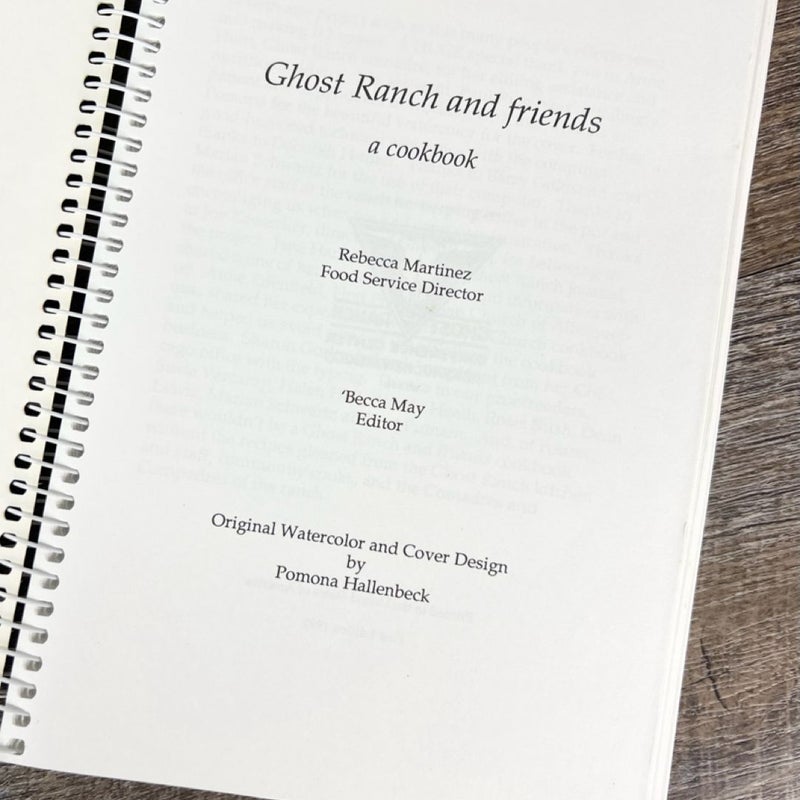 Ghost Ranch and Friends: A Cookbook 