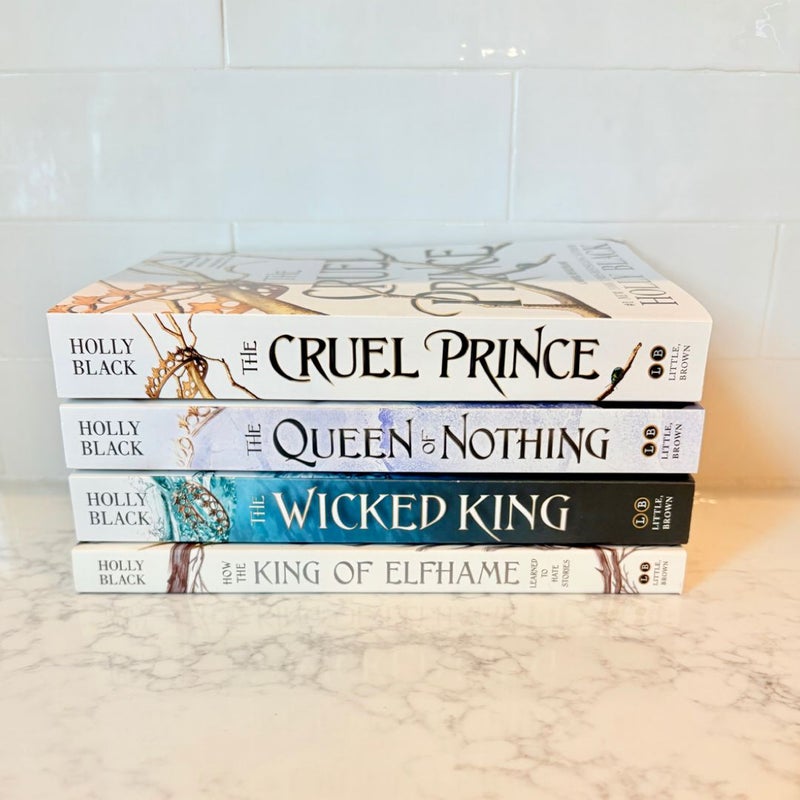 Bundle: The Cruel Prince, Queen of Nothing, The Wicked King, How The King of Elfhame Learned To Hate Stories
