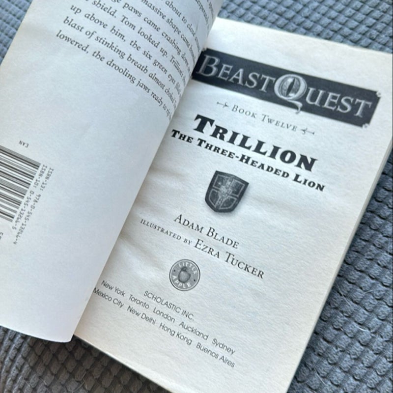 Beast Quest: Trillion the Three-Headed Lion