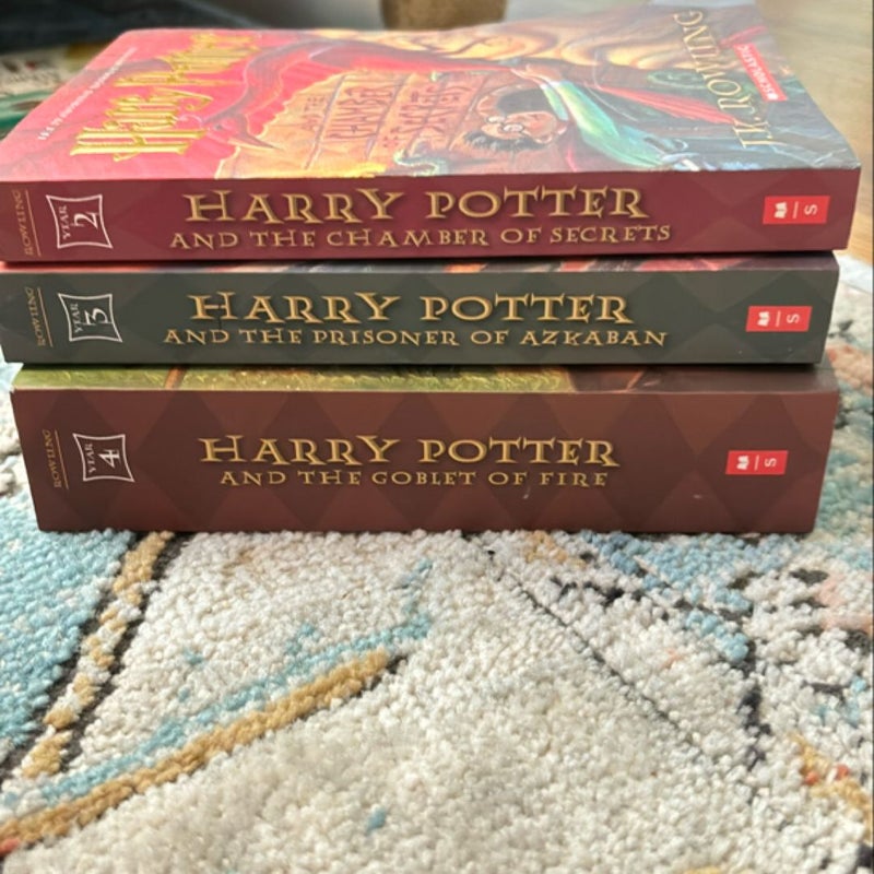 Harry Potter 2,3,4