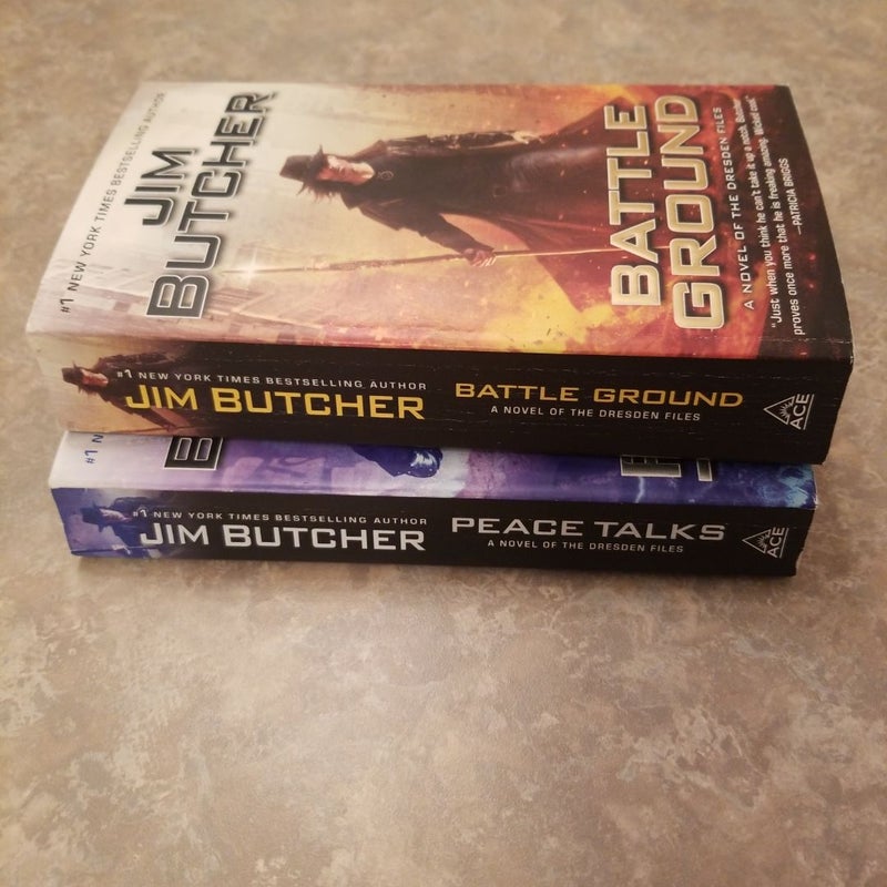 Peace Talks & Battle Ground (Dresden Files #16 & 17)