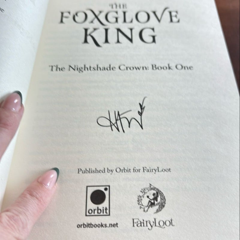 The Foxglove King (Fairyloot Edition)