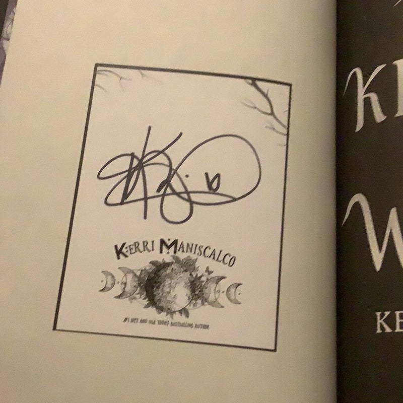 Kingdom of the Wicked Signed Bookplate First Edition