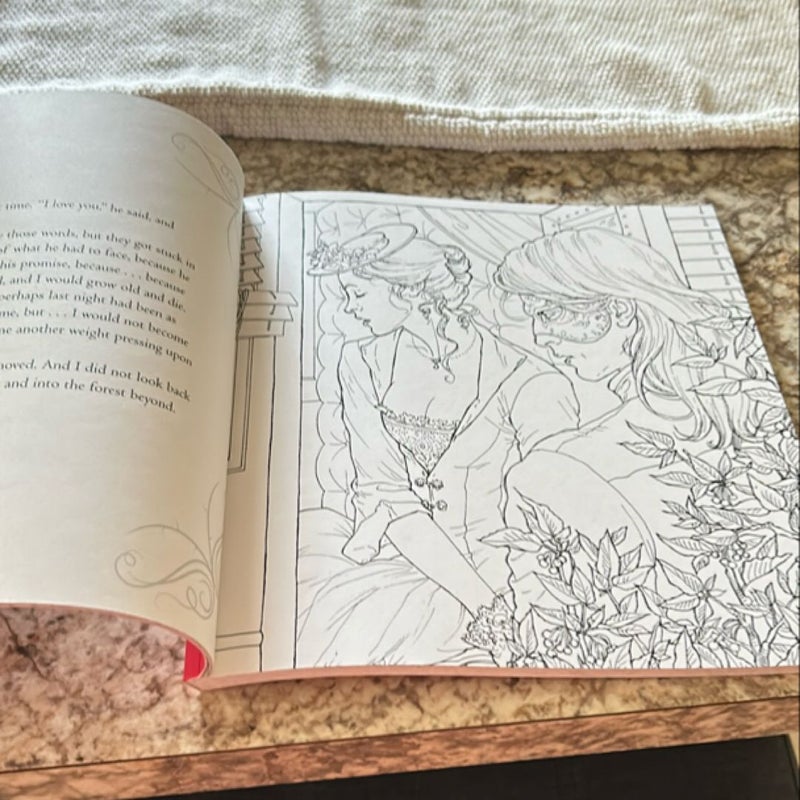 A Court of Thorns and Roses Coloring Book