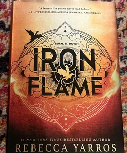 Iron Flame by Rebecca Yarros (2023, Hardcover) Brand New Edition Fantasy Book HC