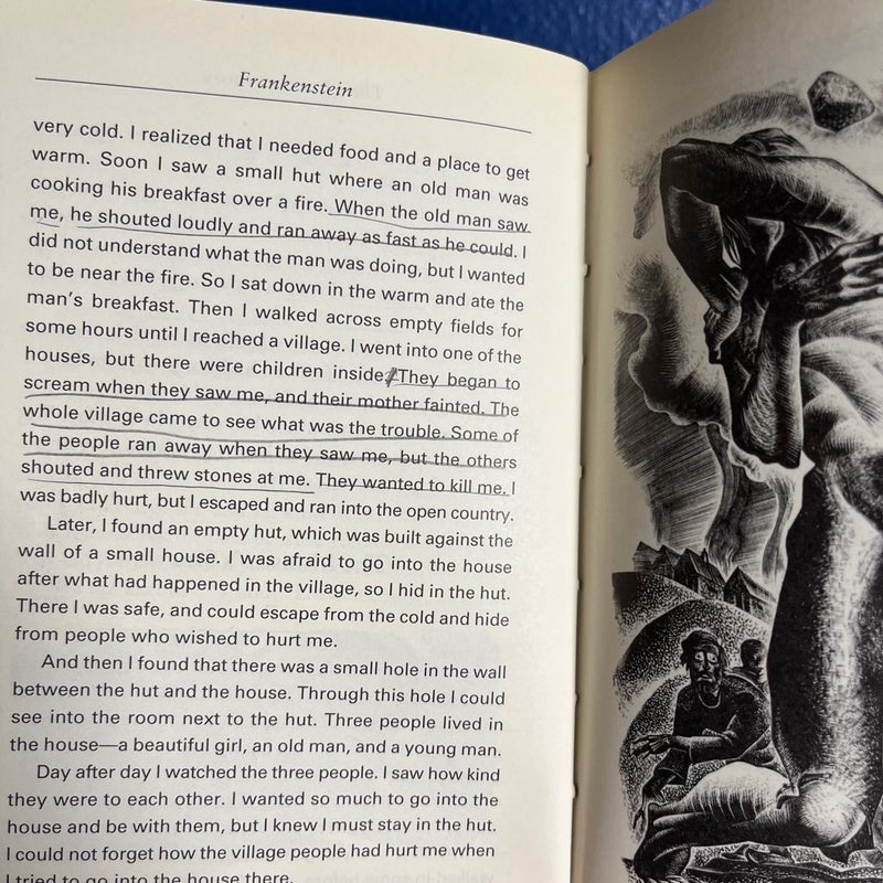Frankenstein : Oxford Bookworms Library by Mary W. Shelley