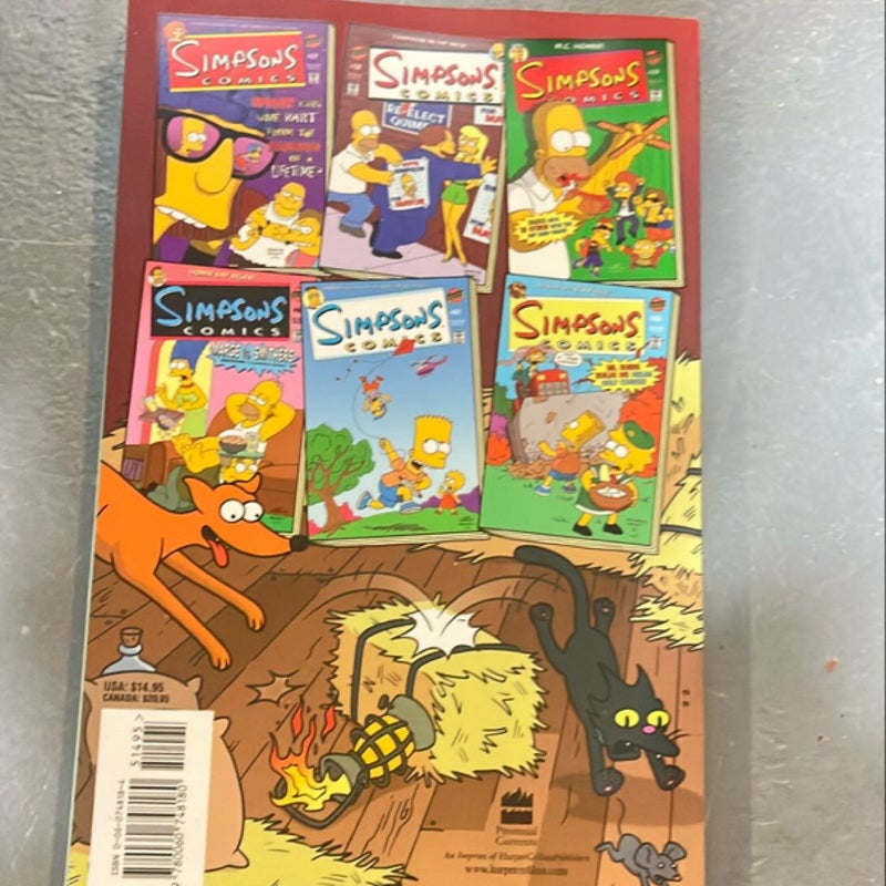 Simpsons Comics Barn Burner