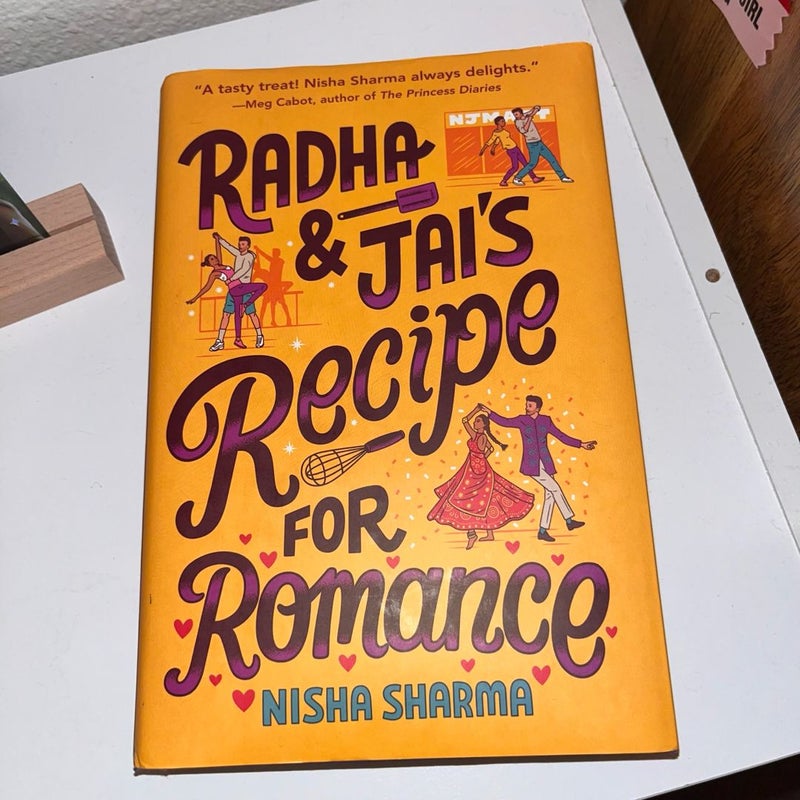 SIGNED Radha and Jai's Recipe for Romance