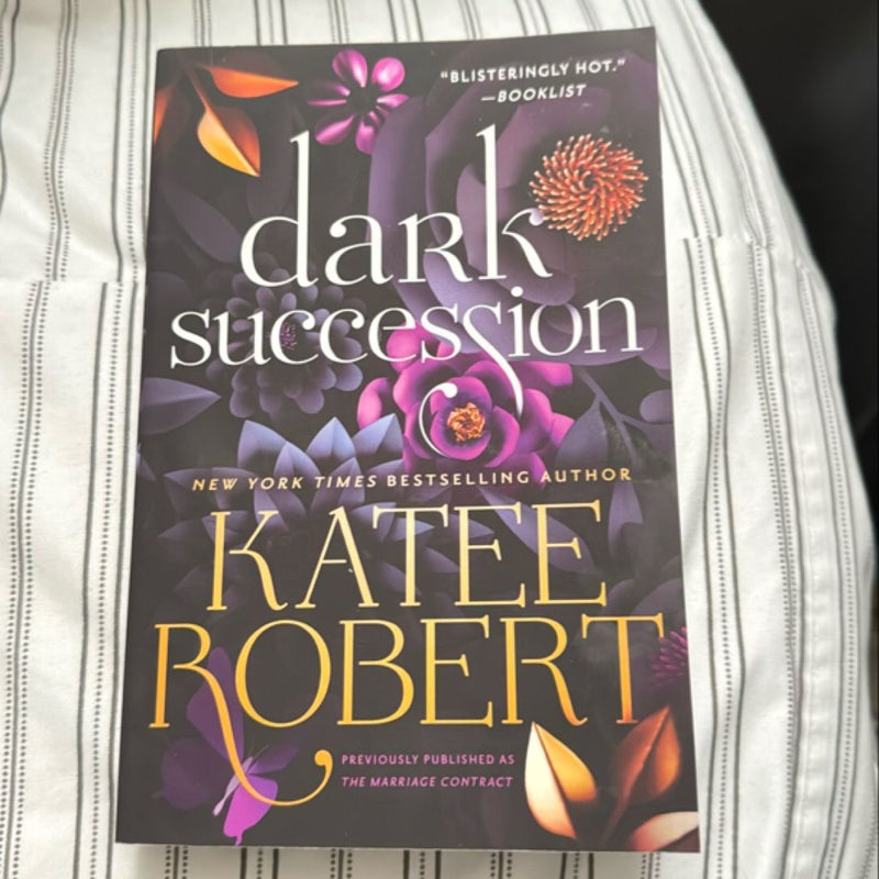 Dark Succession (previously Published As the Marriage Contract)