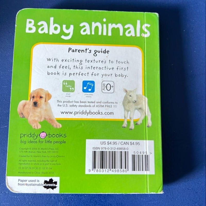 Bright Baby Touch and Feel Baby Animals
