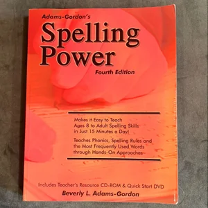 Spelling Power with Cd and Dvd (Teacher's)