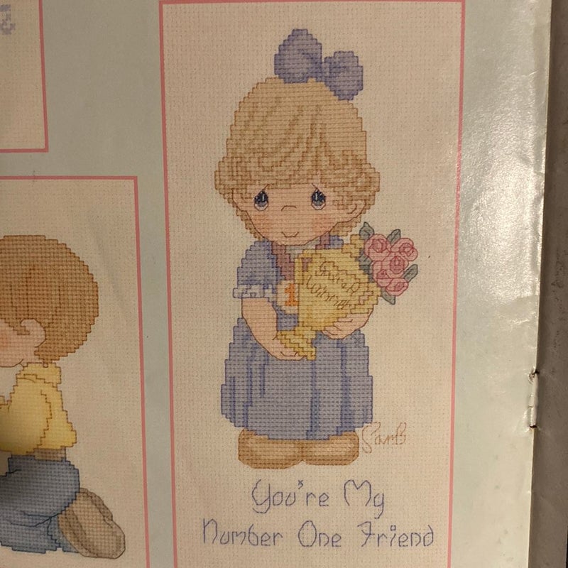 Precious Moments Cross Stitch booklet PM42