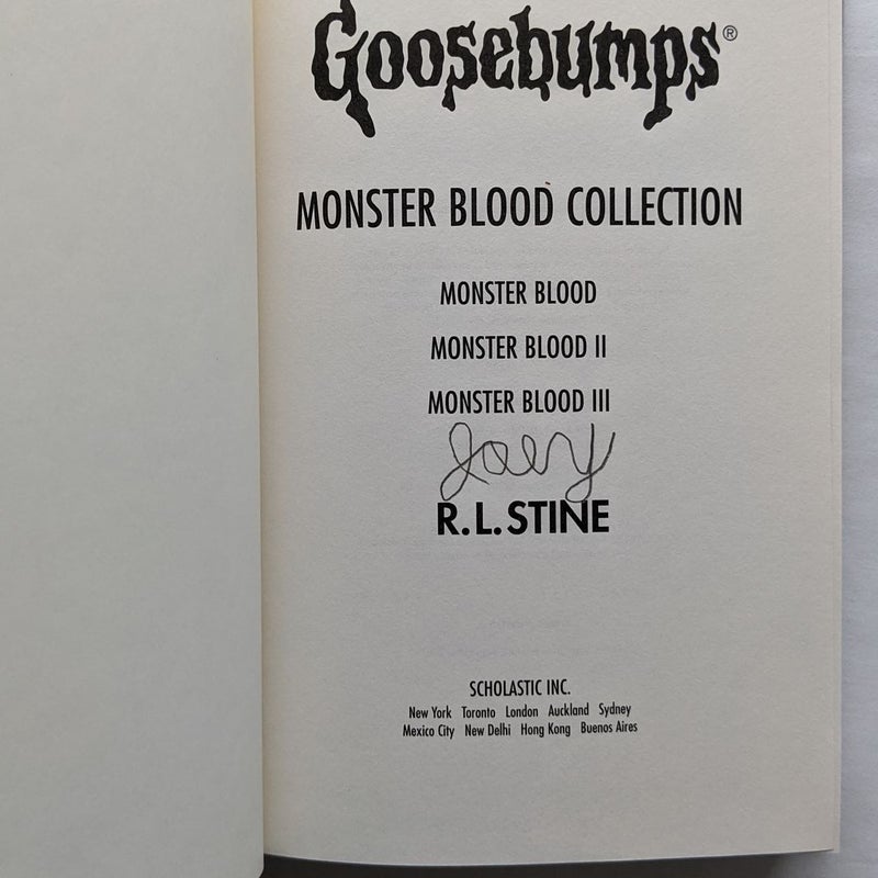 Goosebumps Monster Blood Collection 