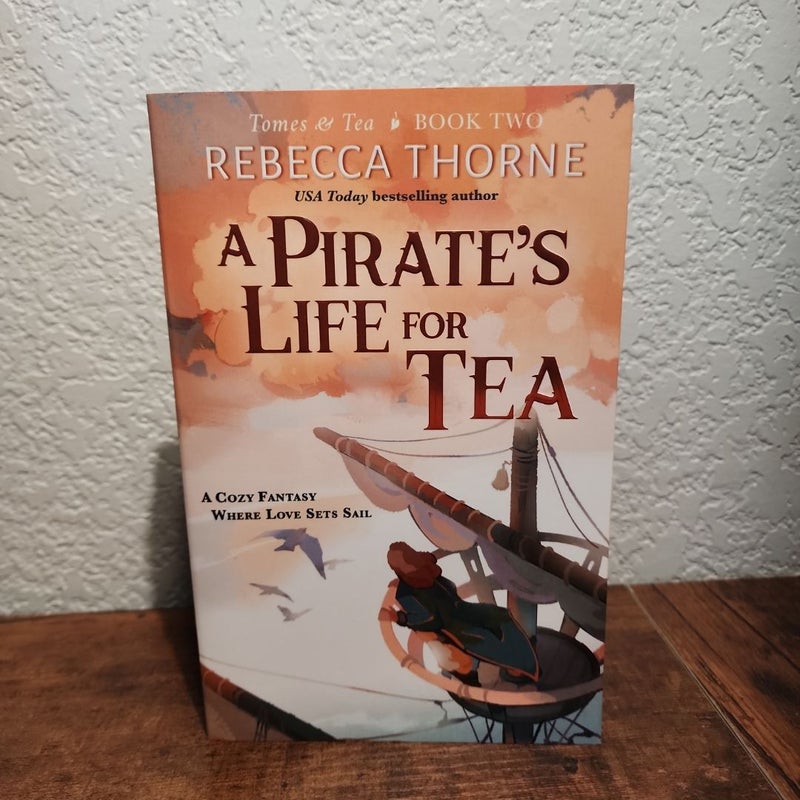 A Pirate's Life for Tea *sprayed edges*